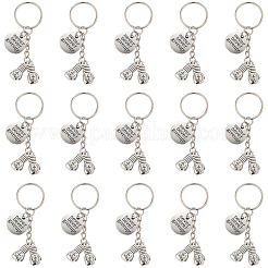 20Pcs Alloy Keychains&nbsp;KEYC-SC00010