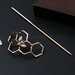 Alloy Hair Sticks&nbsp;OHAR-PW0001-376AG