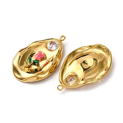304 Stainless Steel Enamel Pendants&nbsp;STAS-L299-12G-02
