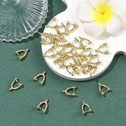 SHEGRACE Brass Ice Pick Pinch Bails&nbsp;XGRQ1R712-358G