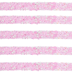 Self Adhesive Resin Rhinestone & Plastic Tape&nbsp;DIY-WH20081-008A