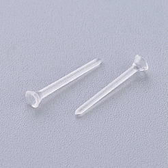 Plastic Stud Earring Findings&nbsp;KY-G006-02-2m