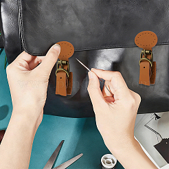 Cowhide Bag Snap Buckles&nbsp;DIY-WH20081-138B