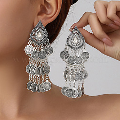 Alloy Crystal Rhinestone Chandelier Earrings for Women&nbsp;WG1C2F6-05
