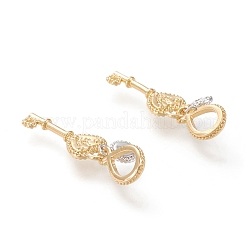 Brass Pendants&nbsp;KK-F820-36G