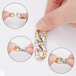 140Pcs 2 Colors CCB Plastic Linkings Rings&nbsp;CCB-AR0001-04