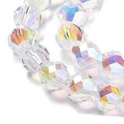 Electroplate Glass Beads Strands&nbsp;GLAA-A014-02B