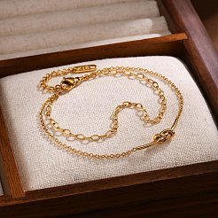 Stainless Steel Multi Strand Bracelets&nbsp;PW-WG35ED5-01
