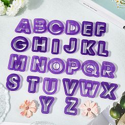 26Pcs ABS Plastic Cookie Cutters&nbsp;DIY-SC0030-47