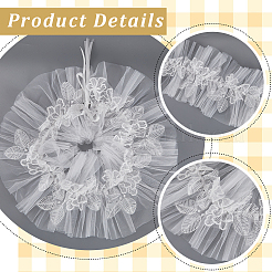 Polyester Lady Tulle Collars&nbsp;AJEW-WH20072-25C