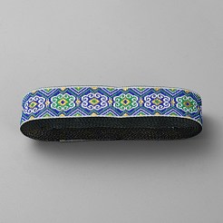 7M Ethnic Style Embroidery Polyester Ribbons&nbsp;OCOR-WH0092-06