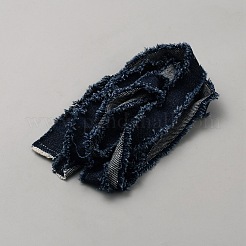 1.7 Yards Denim Fabric Ribbon&nbsp;DIY-WH0060-42C