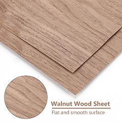 Walnut Wood Sheet&nbsp;DIY-WH0542-15