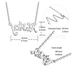 925 Sterling Silver Pendant Necklaces&nbsp;JN925A