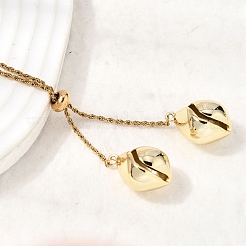 304 Stainless Steel Chain Pendants Necklaces for Women&nbsp;NJEW-A068-01C-G