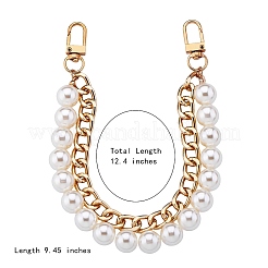DIY Imitation Pearl Bag Strap Making Kits&nbsp;DIY-SZ0008-93