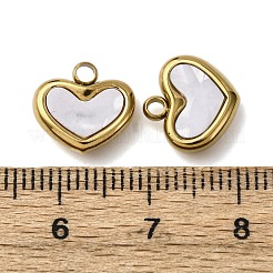 304 Stainless Steel Resin Pendants&nbsp;STAS-P406-15A-G