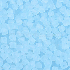 FGB Frosted Transparent Glass Seed Beads&nbsp;SEED-N013-03A-11