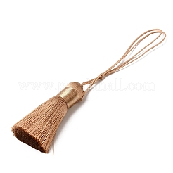 Polyester Tassel Big Pendants&nbsp;HJEW-K030-A