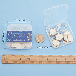 DIY Oval Wine Glass Charm Tags Making Kit&nbsp;DIY-SC0018-60