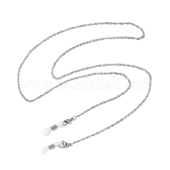 304 Stainless Steel Singapore Chains for Eyeglasses Chains&nbsp;AJEW-EH00403-01