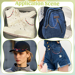 1Bag Zinc Alloy Hat Chains&nbsp;DIY-PH0036-52A