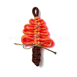 Nylon & Plastic Cord Big Pendants&nbsp;FIND-H054-03