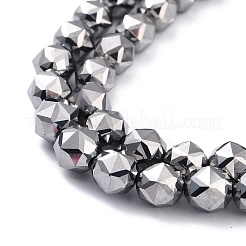 Terahertz Stone Beads Strands&nbsp;G-D461-17D