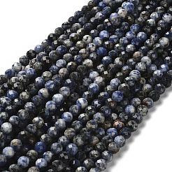 Natural Sodalite Beads Strands&nbsp;LS-G-RM2025-A19-7mm