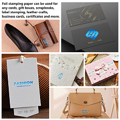 120M Stamping Hot Foil Paper&nbsp;DIY-WH0308-857E