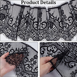 1Pc Spandex Lace Trim&nbsp;OCOR-CY0002-92B