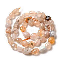 Natural Cherry Blossom Agate Beads Strands&nbsp;G-I351-B07
