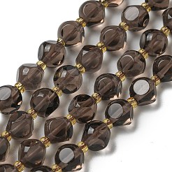 Natural Ice Obsidian Beads Strands&nbsp;G-K387-A09-02
