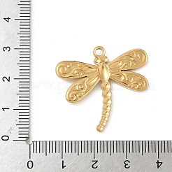 304 Stainless Steel Dragonfly Pendants&nbsp;X-STAS-S186-08C-G