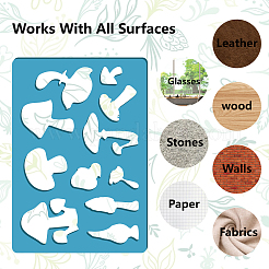 Acrylic Earring Handwork Template&nbsp;DIY-WH0359-032