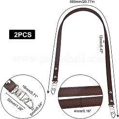 PU Leather Bag Handle&nbsp;FIND-WR0003-44B