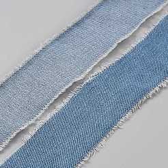 2 Yards Polycotton Frayed Ribbon&nbsp;OCOR-WH20009-02D