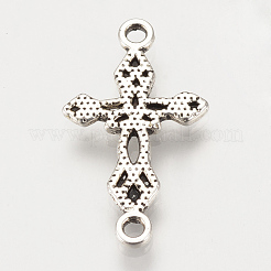 Tibetan Style Alloy Links connectors&nbsp;X-TIBEP-S315-26AS-NR