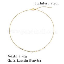 Cubic Zirconia Column Pendant Necklace with Brass Cable Chains&nbsp;UU3534-1