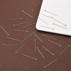 Tarnish Resistant 304 Stainless Steel Eye Pin&nbsp;STAS-E013-0.6x30mm