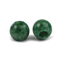 Natural Green Jade European Beads&nbsp;GG-CBA02C4-01