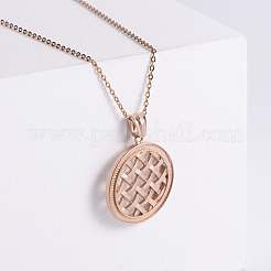 Vintage Punk Bohemian Stainless Steel Chinese Knot Pendant Necklaces for Women Men&nbsp;AK4079