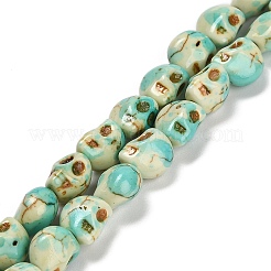 Synthetic Turquoise Beads Strands&nbsp;TURQ-F019-02D