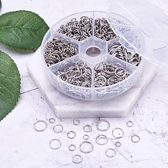 1600 pcs Iron Open Jump Rings&nbsp;IFIN-MSMC010-04P-NF