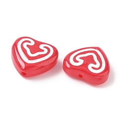 Baking Paint Glass Enamel Beads&nbsp;LAMP-D303-07B