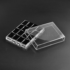 Cuboid Organic Glass Ring Display Boxes&nbsp;RDIS-N015-03