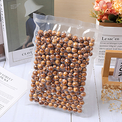 300Pcs 3 Styles Round Natural Wood Beads&nbsp;WOOD-GF0001-89B
