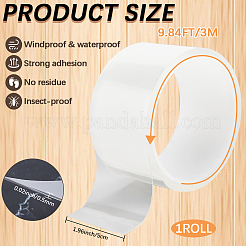 PET Adhesive Tape for Door&nbsp;AJEW-WH20006-122C
