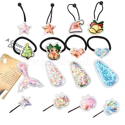 PVC Plastic with Resin Cabochons&nbsp;KY-CJ0001-55