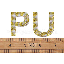 Glitter Hotfix Rhinestone Iron on Patches&nbsp;DIY-CD0001-10A